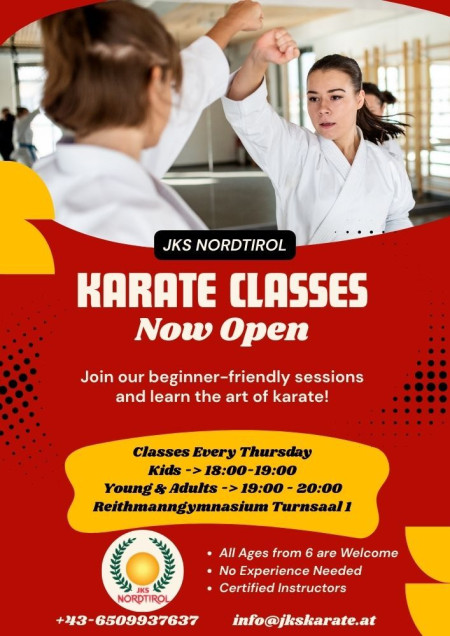 Weekly Karate Classes - JKS
